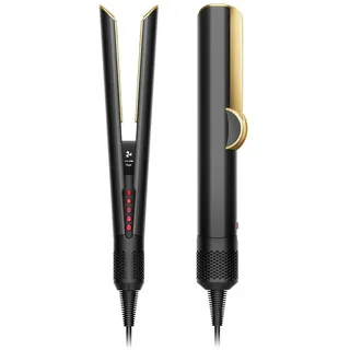 Dyson Airstrait onyx-black/gold