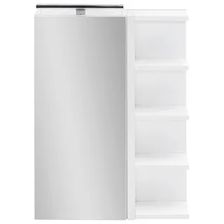 Spiegelschrank Matteo mit LED Weiß 1-türig