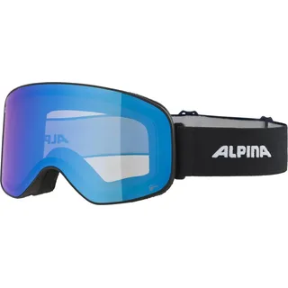 Alpina Slope Q-Lite Skibrille (831 black matt, Scheibe: Q-Lite blue (S2))
