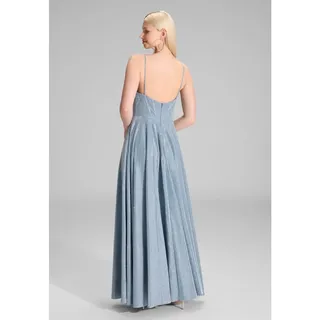 hey kyla Abendkleid Blau/Silber 32