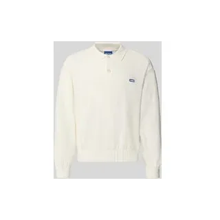 Oversized Fit Pullover aus reiner Baumwolle Modell 'San Patty', Offwhite, XXL