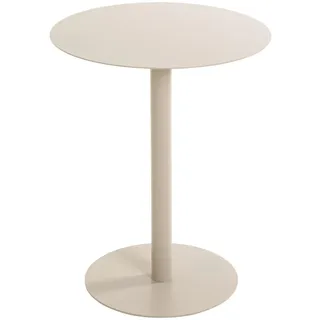 Haku-Möbel Beistelltisch - beige Ø Maße cm) H: 50 Ø: 40.0