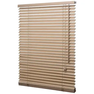 ventanara Jalousie Jalousie Holzjalousie Holz Rollo Plissee Echtholz Lamelle 35mm 130 cm x 250 cm