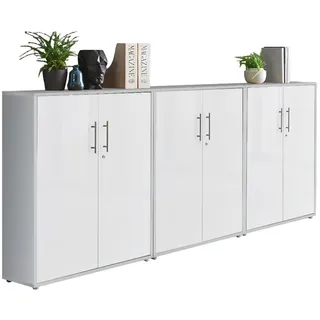moebel-dich-auf OFFICE EDITION Aktenschrank 9,0 x 0,0 x 0,0 cm grau
