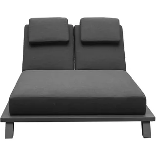 CLEMENTO Bali Doppelliege Aluminium Sunbrella - Anthrazite