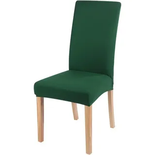 Diwzbyn Stuhlhusse Stuhlhussen Universal Stretch Stuhlbezug Stuhlüberzug 7 Farbe grün