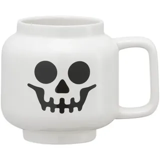Room Copenhagen Becher Room Copenhagen LEGO Keramiktasse Weißes Skelett weiß