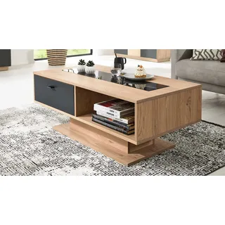 Wohn Concept Couchtisch Interliving Wohnzimmer Serie 2025 Wildeiche Anthrazit Ko...
