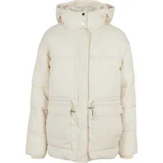 URBAN CLASSICS Waisted Steppjacke White Sand S