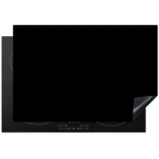 onlywow Herdabdeckplatte 78 x 52 cm Schwarz