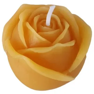 Aspinaworld Rosenkerze 4 cm gelb
