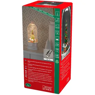 Konstsmide LED Wasserlaterne 12,5 x 27,2 cm weiß