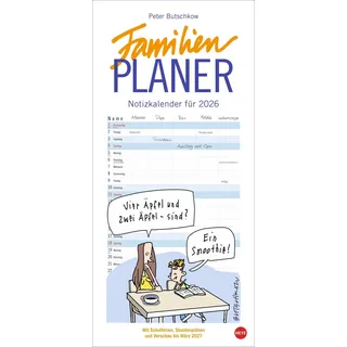 Heye Familienplaner 2027 Weiß
