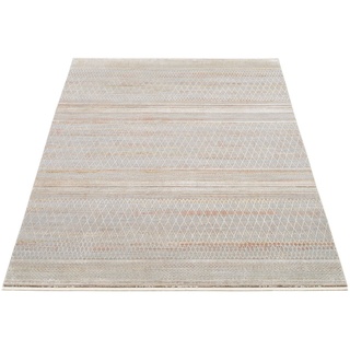 Teppich FARBEN MASTER, OCI DIE TEPPICHMARKE, rechteckig, Höhe: 8 mm, Klassisches Muster, eingefasst, in 3-D-Optik beige 200 cm x 240 cm x 8 mm