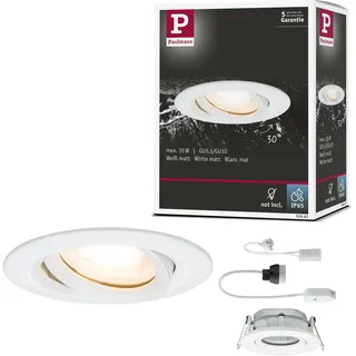 Paulmann Nova Plus schwenkbar IP65 rund 35W Weiß