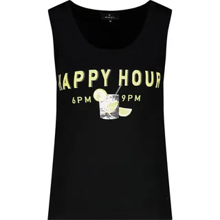 Monari Funktionstop 410765 Besonderes Merkmal: Funkelnder „Happy Hour“-Print mit Strasssteinen schwarz S (36)