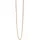 Kordelkette Damen Edelstahl Gold 70 cm