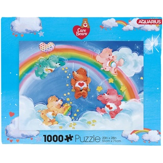 Aquarius Care Bears Vintage Puzzle (1000 Piece Jigsaw Puzzle) - Glare Free - Precision Fit - Virtually No Puzzle Dust - Officially Licensed Care Bears Collectibles - 20x28 Inches