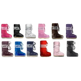 moon boot (tecnica) ORIGINAL TECNICA MOON BOOTS Classic Nylon - 1 Paar (unisex) - 19-22 rosa-pink