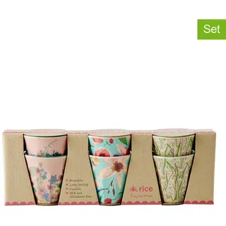 Rice 6er-Set: Espressobecher in Bunt - 80 ml