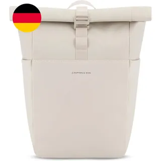 Kapten & Son Rucksack Lund Basic 14-16,5 L | Rolltop Damen & Herren | Handgepäck