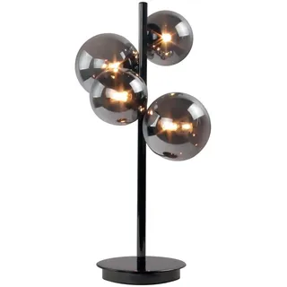 Wofi 8014.04.24.9000 - LED Tischlampe 4xG9/3W/230V schwarz - Rauchig/Schwarz/Grau