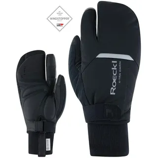 Roeckl Villach 3 Trigger Fahrradhandschuhe Unisex Schwarz 9,5