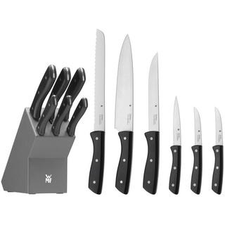 WMF Messerblock Profi (7tlg), inkl. 6 Messer aus Spezialklingenstahl grau|schwarz