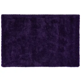 Tom Tailor Hochflor-Teppich  Soft uni , lila/violett , Synthetische Fasern , Maße (cm): B: 85 H: 3,5