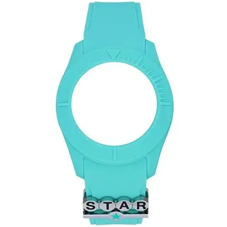 Watx Ersatzarmband COWA3530 Silikon 38 mm Grün