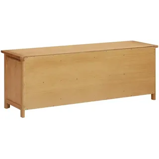 vidaXL Schuhregal 37 x 114 x 45 cm braun / braun