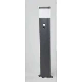 LINDBY LED-Wegeleuchte Marius, 80 cm, anthrazit, Sensor