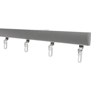 GARDUNA Gardinenschiene SmartGlide 1-läufig Ø 60 mm 60 cm Silber