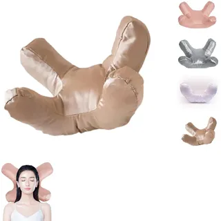 UEGFSIJRF Seidenstoff Beauty Pillow, Flawless Face Pillow No Wrinkles Anti Wrinkle Aging Pillow Beauty Pillow Massage Pillow for Sleeping Face down