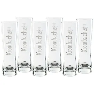 Krombacher Bierglas 6x Krombacher Star Cup 0,3l, 6-tlg.