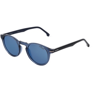 Carrera 301/S Unisex-Sonnenbrille Vollrand Rund Kunststoff-Gestell, Blau