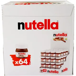 Ferrero nutella Nuss-Nougat-Creme, 64 St. je 25,0 g/1,6 kg