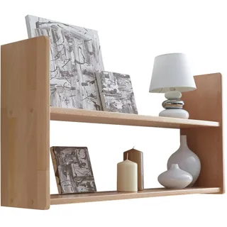 TICAA Wandregal 90 x 45 x 20 cm Buche