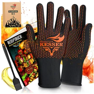 KESSER Grillhandschuhe schwarz