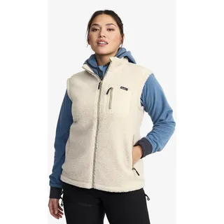 Bigfoot Pile Vest Damen Peyote, Größe:2XL - Westen - Beige