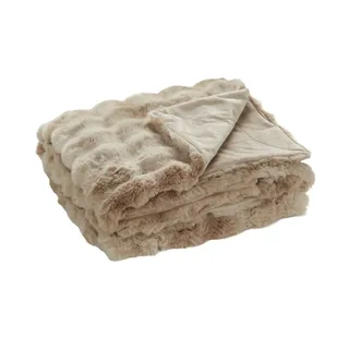 Bugatti Bubble Kuscheldecke 150 x 200 cm Beige