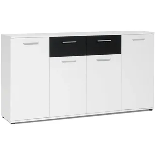 freiraum Jacklin II 160 x 85 x 35 cm Weiß/Schwarz