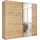 218 x 210 x 59 cm Beige/Braun
