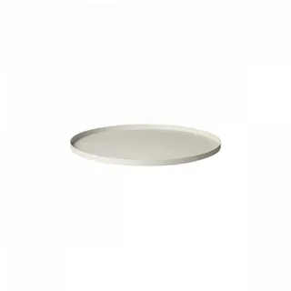BLOMUS Tablett Peasy Ø 30 cm Edelstahl Beige S (Small)