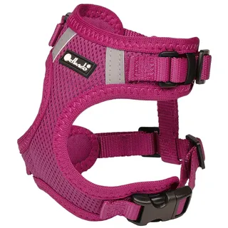 Petlando Mesh Vest Hundegeschirr Fuchsia XS
