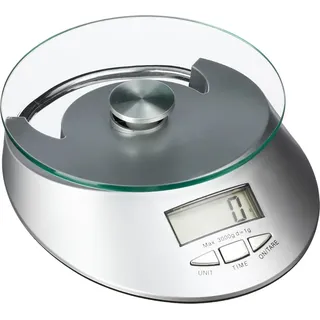 jti Digitale Küchenwaage - Glas/Metall