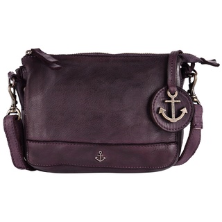 Umhängetasche HARBOUR 2ND Gr. B/H/T: 20 cm x 14 cm x 8 cm, lila (purple) Damen Taschen Handtaschen
