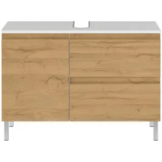 Germania 4331 GW-Torrance 80 x 56 x 34 cm weiß/grandson-eiche-nb.