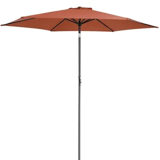 Kingsleeve Gartenschirm Ø 300 cm terracotta
