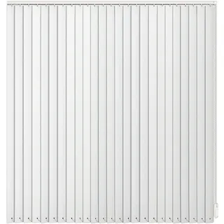 Sh000ad Weiße Verdunkelungs-Vertikaljalousien,Aluminium Jalousie Lamellen Rollo,Blickdicht,Sichtschutz,Lichtsteuerung Lamellenvorhang,Für Fenster,Türen,Schiebetüren,Anpassbar (160x180cm(WxH))